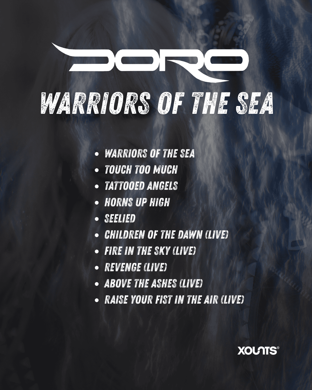 tracköist warriors of the see